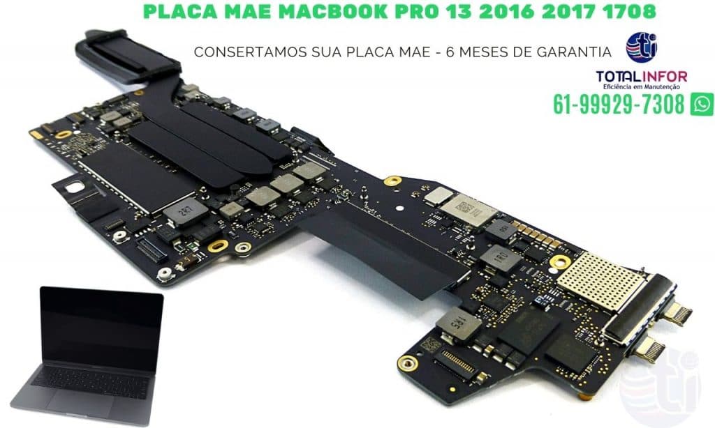 Conserto Macbook Pro 1708, 1706, 1707