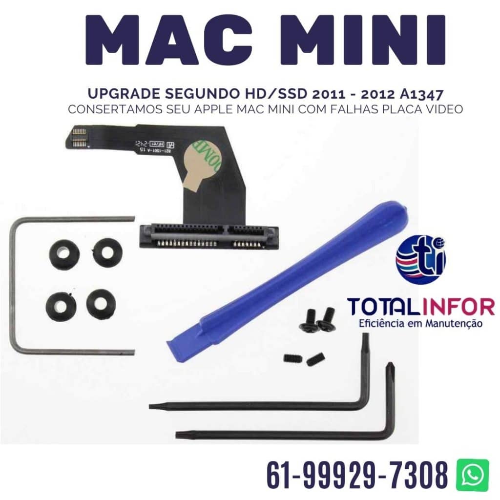 Upgrade Mac Mini 2011 2012 - Segundo Disco/Hd/Ssd