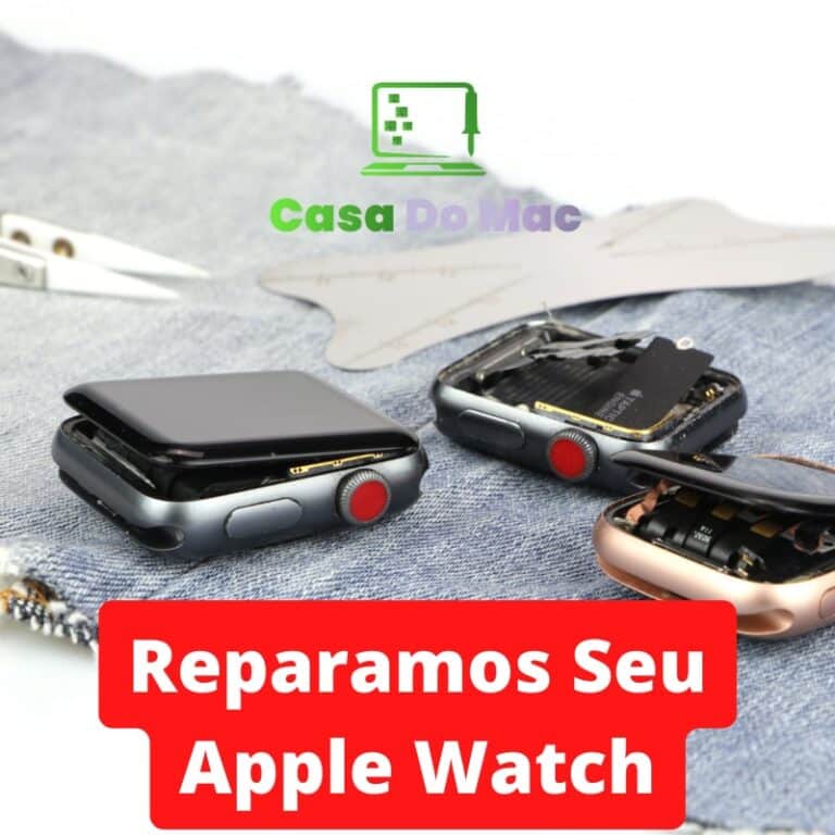 precisa consertar ou substituir seu relógio Apple? Estamos aqui para ajudar