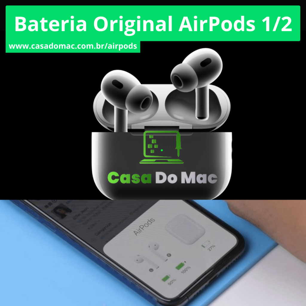 Substituição De Bateria Para Air Pods